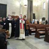 La processione verso l'altare 
